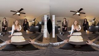Erotic America - Babe co-workers, Jamie Michelle, Kayley Gunner, and Lexi Luna, performance the new dude ho