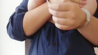 Huge melons mom handcuffed