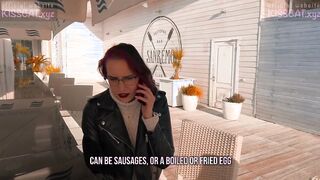 KISSCAT Love Breakfast with Sausage - Outdoor Agent Pickup Russian