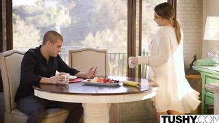 TUSHY First Anal For Curvy Natasha Nice