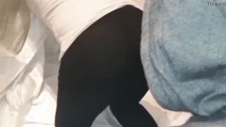 Brother fucks sister while stuck
