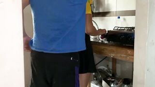 Brother-into-law your penis is so nice, but let me cook