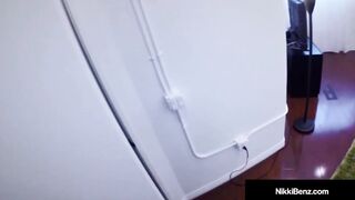 PentHouse Pet Nikki Benz Blows Fucks & Gets Cum On