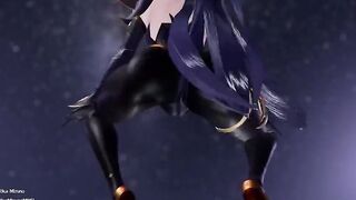 【MMD R-18 yo SEX DANCE】MONA YUMMY BOMBSHELL BOOTY INSANE PERVERSE SATISFACTION LONG LOVELY WHITE BOOTY おいしいお尻 [MMD]