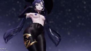【MMD R-18 yo SEX DANCE】MONA YUMMY BOMBSHELL BOOTY INSANE PERVERSE SATISFACTION LONG LOVELY WHITE BOOTY おいしいお尻 [MMD]