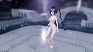 【MMD R-18 yo SEX DANCE】MONA YUMMY BOMBSHELL BOOTY INSANE PERVERSE SATISFACTION LONG LOVELY WHITE BOOTY おいしいお尻 [MMD]