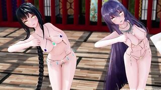 【MMD R-18 year old SEX DANCE】NAUGHTY GODDESS BOOTY SWEET EXTREME SATISFACTION PERVERSE ASS 甘いお尻 [MMD]