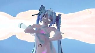 【MMD R-teenie SEX DANCE】MIKU SWEET AMAZING BUTT INSANE TEMPTATION GODDESS BOOTY おいしいお尻 [MMD]