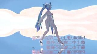 【MMD R-teenie SEX DANCE】MIKU SWEET AMAZING BUTT INSANE TEMPTATION GODDESS BOOTY おいしいお尻 [MMD]