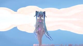 【MMD R-teenie SEX DANCE】MIKU SWEET AMAZING BUTT INSANE TEMPTATION GODDESS BOOTY おいしいお尻 [MMD]