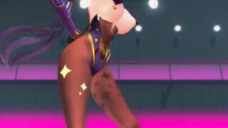 【MMD R-18 year old SEX DANCE】 MONA GODDESS PERVERSE BOOTY SWEET BOMBSHELL DANCE おいしいお尻 [MMD]