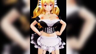 【MMD R-teen SEX DANCE】PERFECT DELICIOUS TITTED SWEET INSANE SATISFACTION GODDESS BOOTY ホットお尻 [MMD]