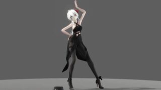 【MMD R-19 year old SEX DANCE】 HAKU PERVERSE BUTT BAE SWEET I DANCED YUMMY EXTREME SATISFACTION ホットお尻 [MMD]