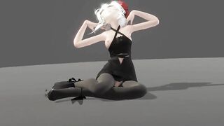 【MMD R-19 year old SEX DANCE】 HAKU PERVERSE BUTT BAE SWEET I DANCED YUMMY EXTREME SATISFACTION ホットお尻 [MMD]