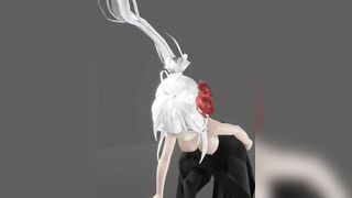 【MMD R-19 year old SEX DANCE】 HAKU PERVERSE BUTT BAE SWEET I DANCED YUMMY EXTREME SATISFACTION ホットお尻 [MMD]