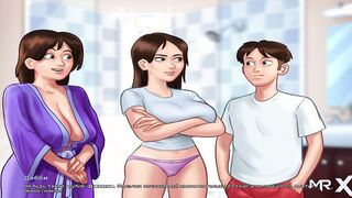 SummertimeSaga - shower cabin for soak sluts E1 # teen