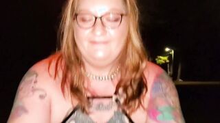 Evening Public Pounding BBW Thick Booty cougar Makes Me Cum ROUGH