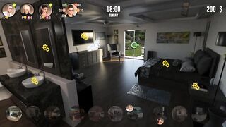Lucky Mark: Vulgar Dude Is Spying The Girls Inside The House-Ep9