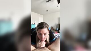 point of view Bordhousewife offer crazy hot fellatio