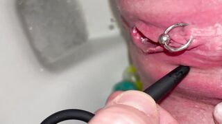 First time we use Vaginal Dilator for my Pissing