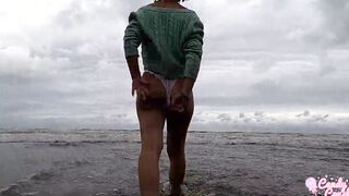 I took a crazy sexy fellatio from Rennan Luna inside Praia