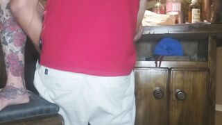 Shaun fucks me from behind and spanks my butt