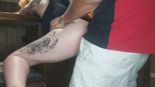 Shaun fucks me from behind and spanks my butt