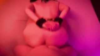 Handcuffed Hoe Plowed Doggy Style and Reversed Cowgirl