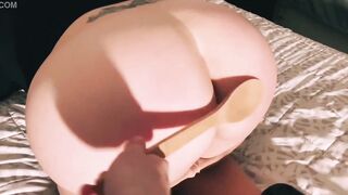 Pawg Milf Fat Booty Spanked Rough