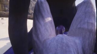 Rahn The Wolf Makes Love with Rasha Wolf By The Ocean (point of view & Cum Shots) | Wild Life