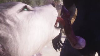 Rahn The Wolf Makes Love with Rasha Wolf By The Ocean (point of view & Cum Shots) | Wild Life