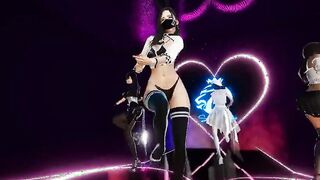 【MMD R-eighteen SEX DANCE】HOT PERVERSE BOOBIES SWEET HUGE BUTT ホットお尻 [MMD]