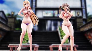 【MMD R-18 yo SEX DANCE】PERVERSE BUTT LOVELY SWEET SATISFACTION INSANE PERFECT ASS ホットお尻 [MMD]