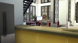 Mega Sims- Wifey pays second payment to Mafia, and cuckhold hubby watches (Sims four)