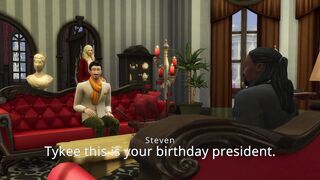 Mega Sims- Wifey pays second payment to Mafia, and cuckhold hubby watches (Sims four)