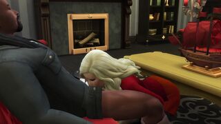 Mega Sims- Wifey pays second payment to Mafia, and cuckhold hubby watches (Sims four)