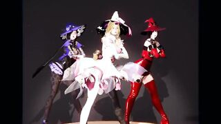 【MMD R-teenagers SEX DANCE】 PERVERSE BEAUTY BREASTS SWEET EXTREME SATISFACTION おいしいお尻 [MMD]