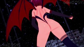 Succubus Pyra-Conqueror ANIME DANCE 【MMD】[KKVMD]