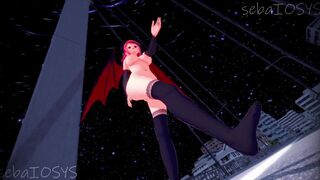 Succubus Pyra-Conqueror ANIME DANCE 【MMD】[KKVMD]