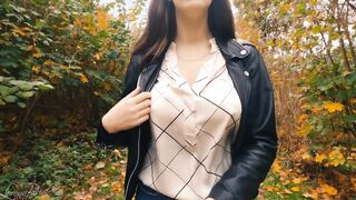 Boobwalk: Nearly Caught Twice, Jugs Out, Diamond Pattern Blouse