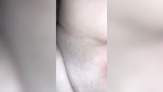 Fiance squirting while sucking off cock