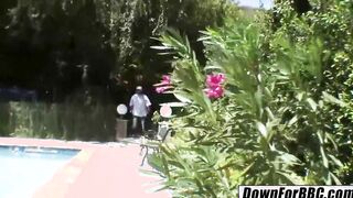 DOWN FOR big black cock - Lisa Ann monster big black cock destroys milfs