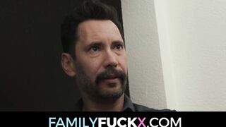 Step Daddy Walks Into On Xxlayna Marie Masturbating To His