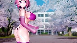 【MMD R-teenagers SEX DANCE】BIG PERVERSE BOOTY EXTREME DELICIOUS SATISFACTION LONG CUTIE BOOTY ホットお尻 [MMD]