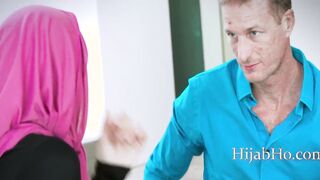 Fucking My Guy's Soon To Be Wifey Into Hijab