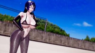 【MMD R-18 year old SEX DANCE】COCK THIRSTY BABE BOOTY SWEET TEMPTATION BUTT DANCE ホットお尻 [MMD]