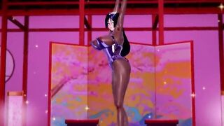 【MMD R-19 year old SEX DANCE】SWEET LONG BUTT SEXSUAL PERVERSE TEMPTATION HOTTIE BOOTY おいしいお尻 [MMD]