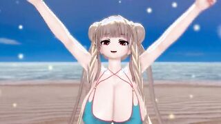 【MMD R-teenagers SEX DANCE】BIG PERVERSE BOOBIES SWEET HUGE PERVERSE BUTT BEAUTY BOOTY ホットお尻 [MMD]