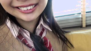 Amateur Japanese Beauty lovers sex rough after studying for test.