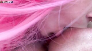 Licks nuts and jumps on a penis for $ 50